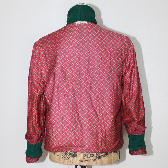 Vintage 50s Petti Glen Green Wool Lined Embroidered Button Blazer Women’s XS/S - Picture 8 of 16